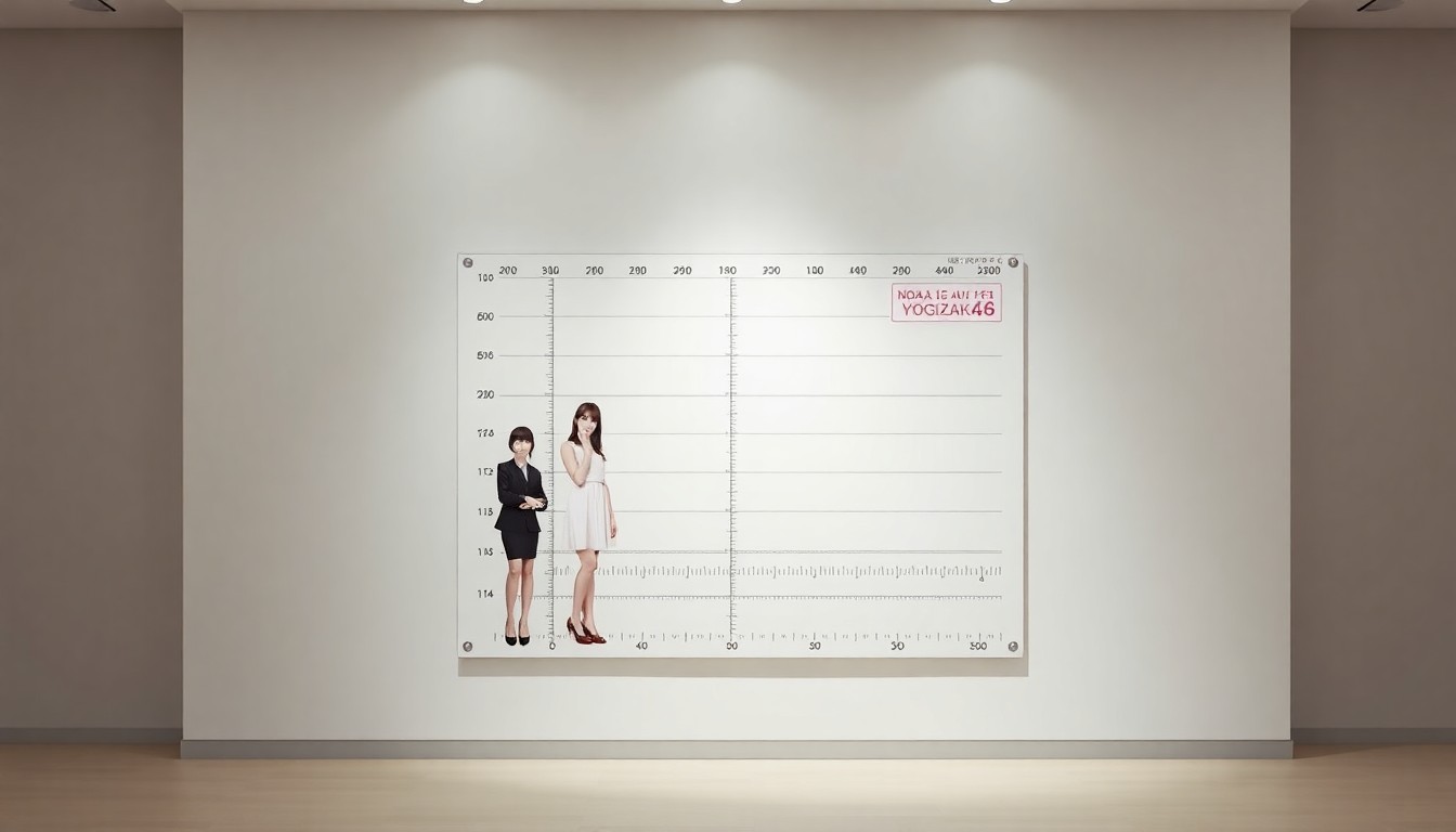 乃木坂46メンバーとの身長差は?