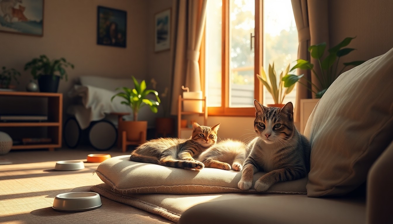 サンシャイン池崎と保護猫ブルボンとの生活