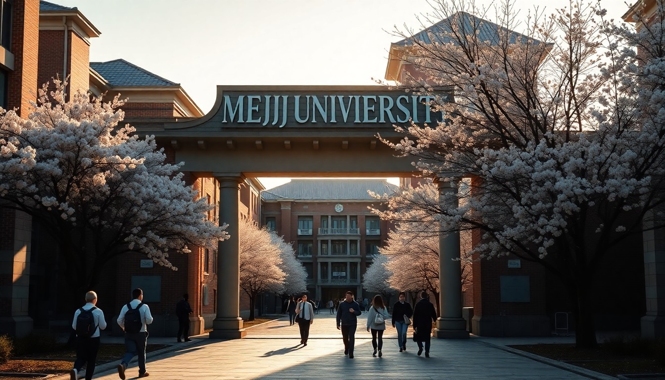 莉子の大学は明治大学